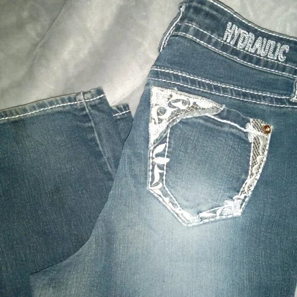 HYDRAULIC Skinny Jeans Sz 6 - Picture 3 of 3
